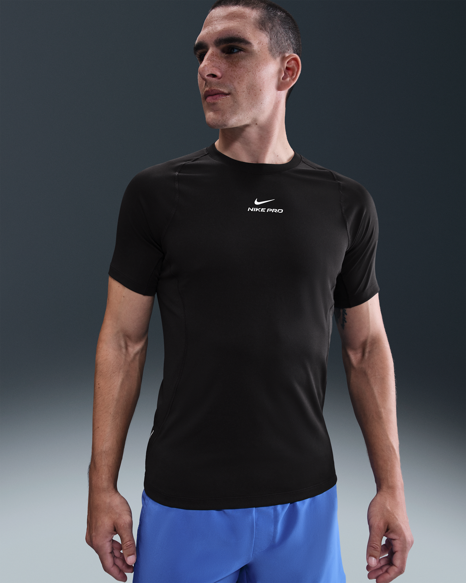 Nike Pro Training Men's Dri-FIT Short-Sleeve Top. Nike.com